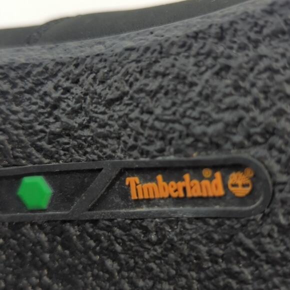 Timberland Tillston Heeled Boots Sz 7.5 Black Suede Baddie Streetwear Punk Goth - Picture 8 of 14